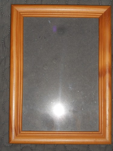 Cadre moulure bois - , naturel