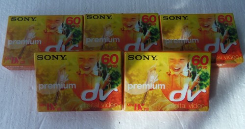 Lot mini cassettes dv - de,