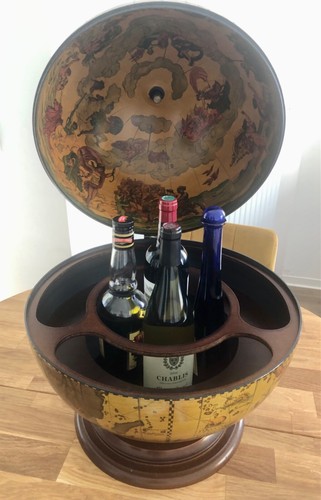 Bar globe terrestre vintage - globe, vintage/