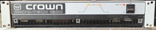 Crown micro tech 1200 power - crown,