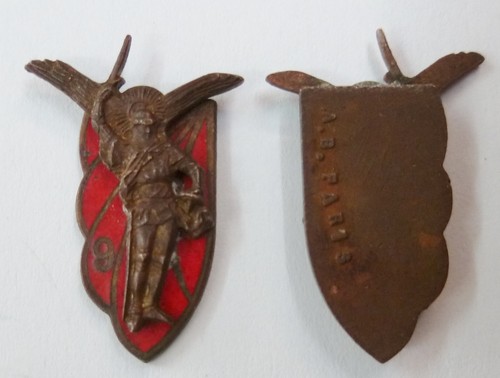 Insigne boutonnière rcp - 9°,