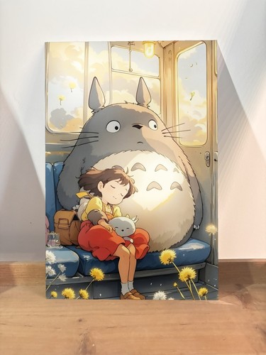 Poster métal anime esprit - poster,