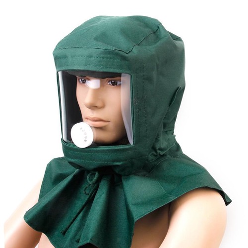 Cagoule sablage masque - de,