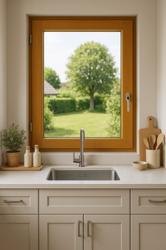 Fenetre bois vantail - fenetre,