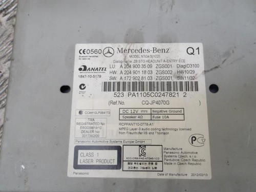 Autoradio mercedes classe - autoradio, c