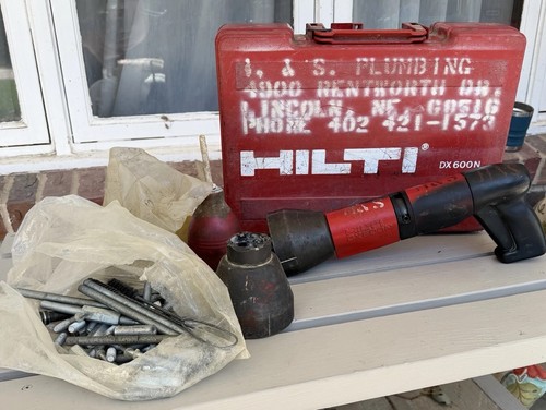 Hilti 600 powder actuated - hilti,
