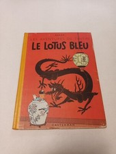 BD TINTIN LE LOTUS BLEU