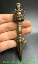 4.2''Old Tibet Bronze Buddhism