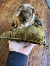 Lion advertising cushion &