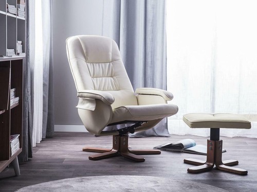 Cuir fauteuil massage tv - fauteuil,