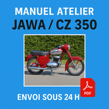 Manuel Atelier Jawa CZ 350