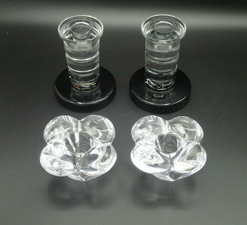 Paires bourgeoirs cristal - 2,
