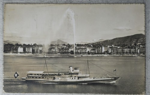 Cpa genève jet - genève,