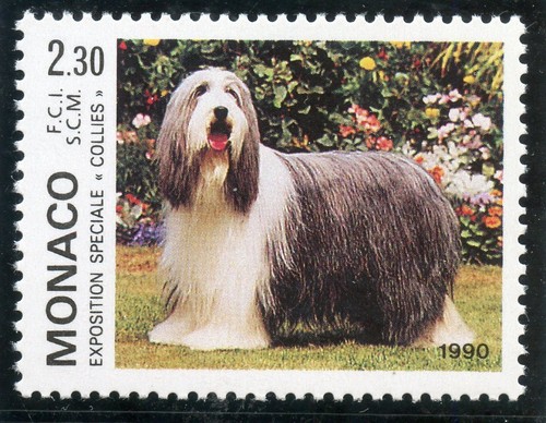 Stamp timbre monaco - /, de