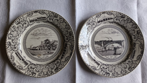 Assiettes parlantes gien - 2,
