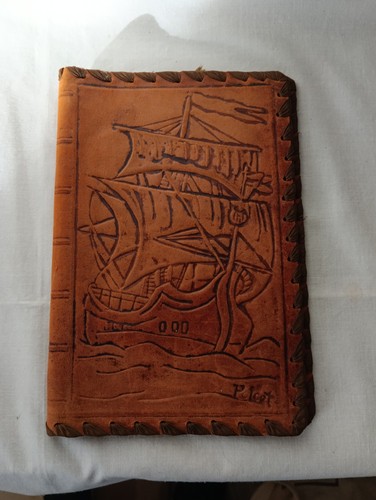 Ancienne reliure livre cuir - ancienne,