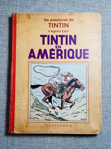 Tintin amérique rare - en,