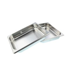 Set de 2 Bacs vapeur Gastronorme inox - 387889400/9 - Four ELECTROLUX AEG