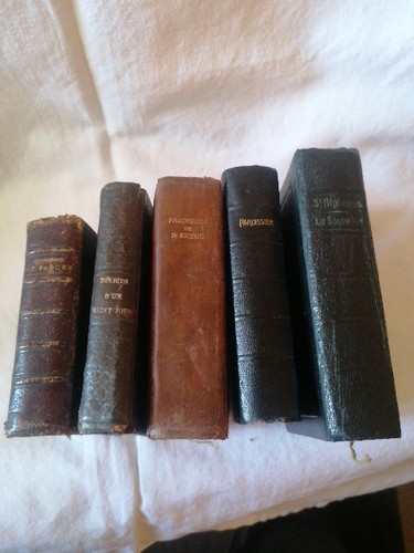 Lot anciens livres religieux - lot,