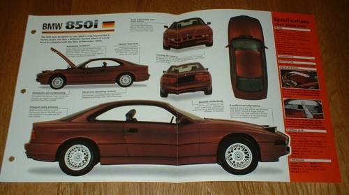 1991 bmw 850i - 1991, imp