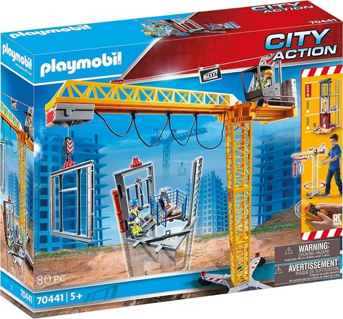 Playmobil city action grue - action,
