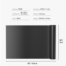 Film D'Étang 9 X 10,6 M Film