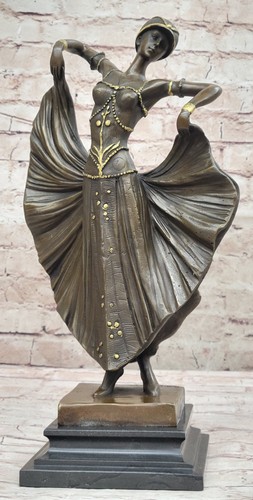 Signée bronze style - bronze, art
