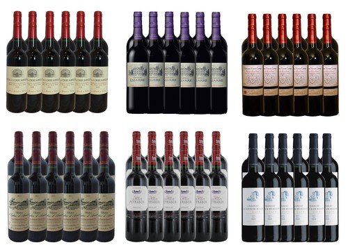 Vins bordeaux lot 72 - vins,