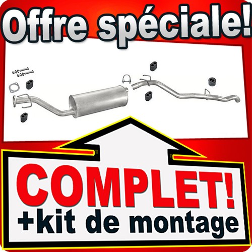 échappement pour opel - Échappement,