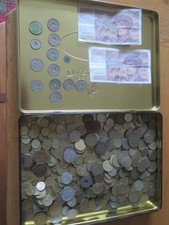 lot pièce monnaie française anciennes + 2 x billet 20 Francs & quelques étranger