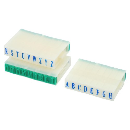 Détachable lettre tampon 26 - détachable,