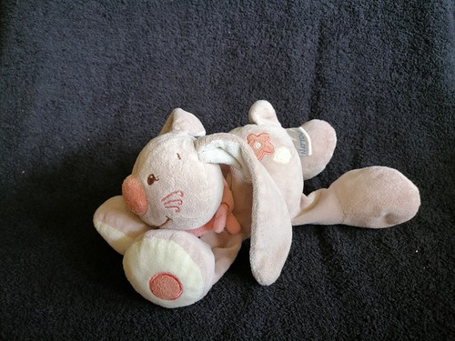 Doudou peluche lapin jade - lapin,