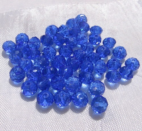 Lot perles facettes - de,