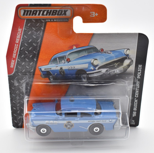 Matchbox buick century police - buick,