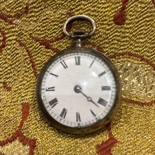 old silver pocket watch does not work 3.3cm