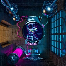Aye carumbo SWATCH the SIMPSON montre nouveauté Bart electrisé SPECIAL HALLOWEEN