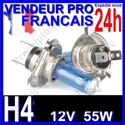Ampoule xenon 55w lampe - h4,