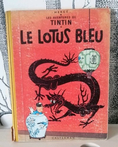 Tintin lotus bleu - le,