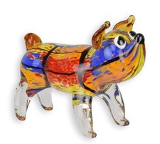 Figurine en verre de style