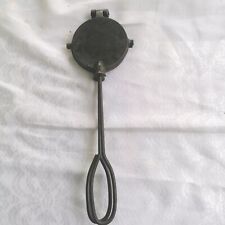 Antique small round waffle maker diameter 6 cm