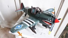 Avion militaire jouet Curtiss P-40 Tomahawk Chap Mei Soldier Force TBE