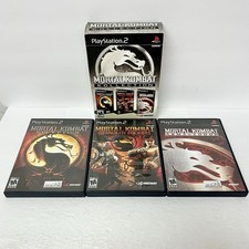 Mortal Kombat Kollection (Sony PlayStation 2, 2008) PS2 Complete Bundle Set