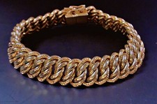 Magnifique gourmette plaqué