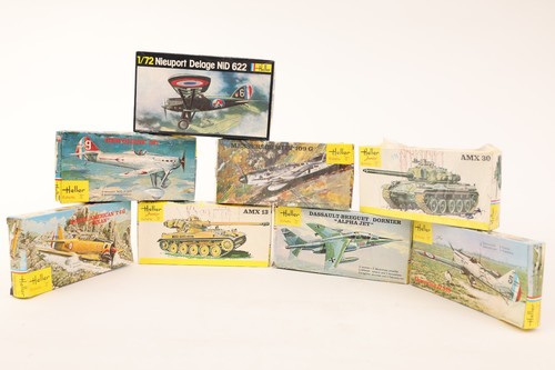 Heller lot 6 maquettes - lot,