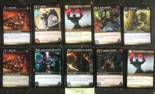 Lot de 10 cartes  World of