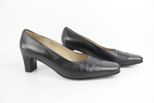 Vintage escarpins tout cuir - vintage,
