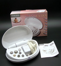 Homedics Style Spa Ultra Deluxe Manicure Pedicure Kit MAN-200 with 7 Attachments