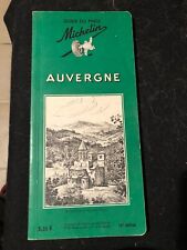 1962 michelin auvergne green guide