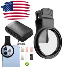 52MM Clip-on CPL Phone Camera Lens Filter Kit, Clip On Polarizer Phone Camera