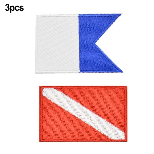 Patchs brodés plongée - patchs,